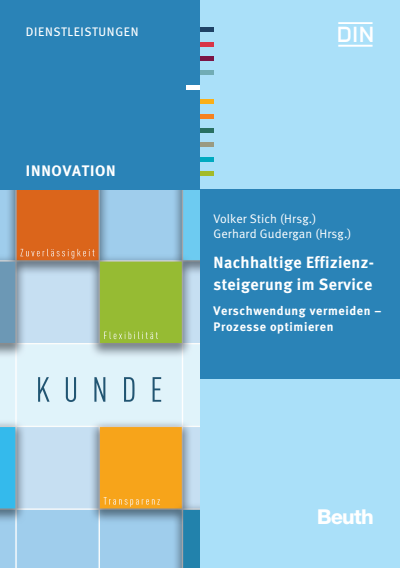 Cover of book: Nachhaltige Effizienzsteigerung im Service