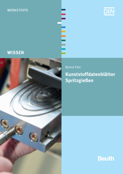 Cover des Buchs: Kunststoffdatenblätter Spritzgießen