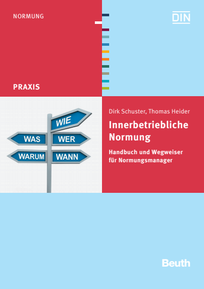 Cover des Buchs: Innerbetriebliche Normung