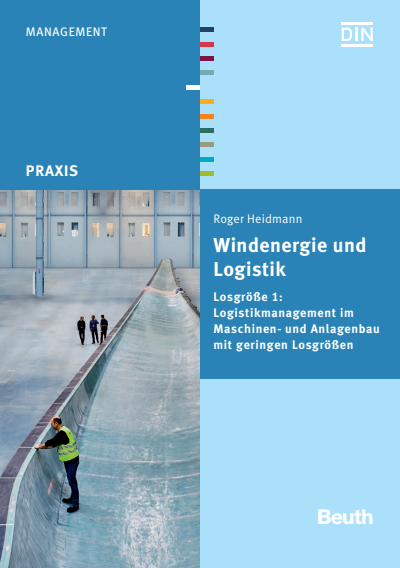 Cover of book: Windenergie und Logistik