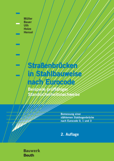 Cover des Buchs: Straßenbrücken in Stahlbauweise nach Eurocode