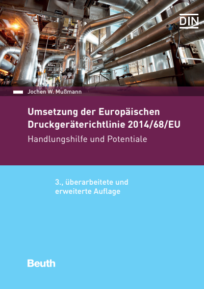 Cover des Buchs: Umsetzung der Druckgeräterichtlinie 2014/68/EU