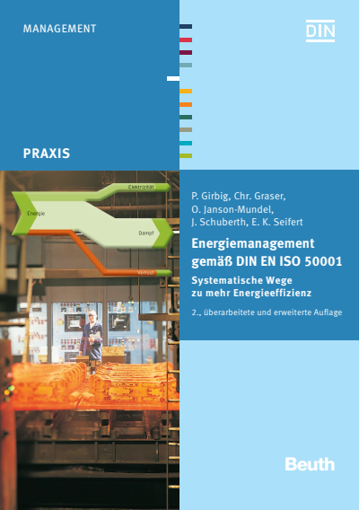 Cover des Buchs: Energiemanagement gemäß DIN EN ISO 50001