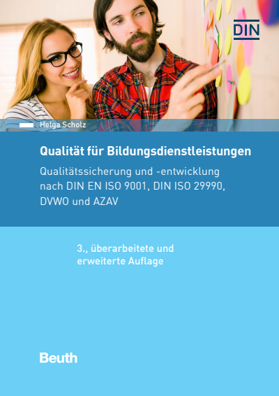 Cover of book: Qualität für Bildungsdienstleistungen + Qualitäts-Checkheft für Trainer
