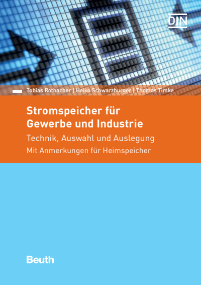 Cover des Buchs: Stromspeicher für Gewerbe und Industrie