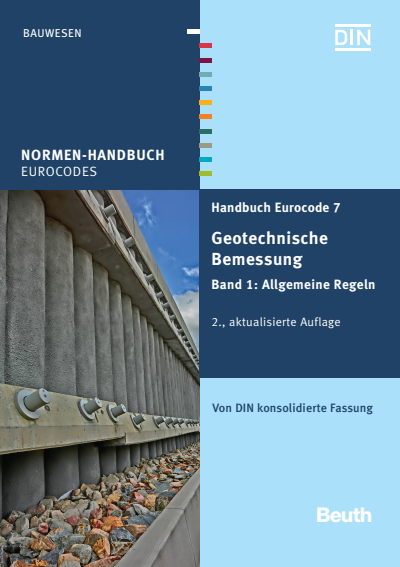 Cover des Buchs: Handbuch Eurocode 7 - Geotechnische Bemessung