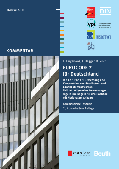 Cover des Buchs: Eurocode 2 für Deutschland
