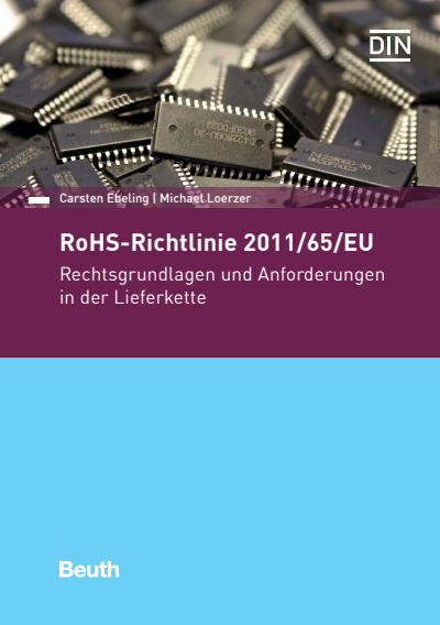Cover des Buchs: RoHS-Richtlinie 2011/65/EU