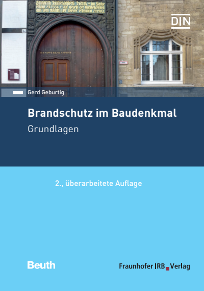 Cover of book: Brandschutz im Baudenkmal