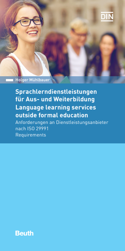 Cover des Buchs: Sprachlerndienstleistungen für Aus- und Weiterbildung