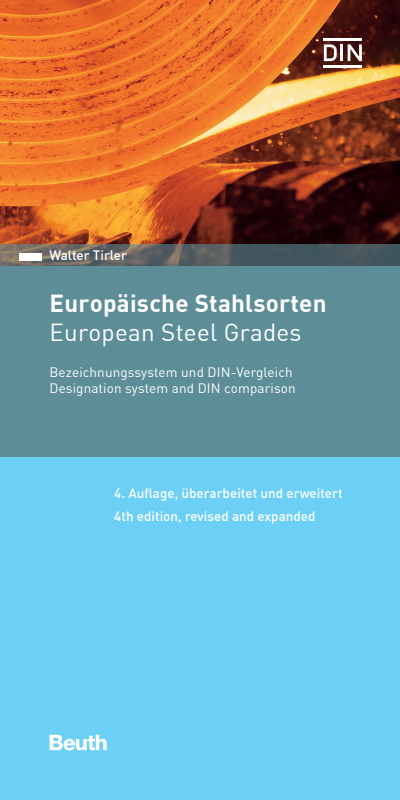 Cover des Buchs: Europäische Stahlsorten