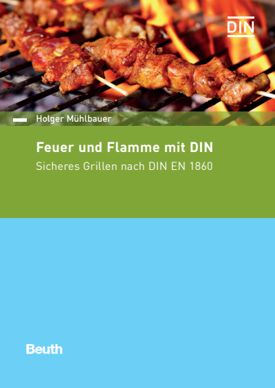 Cover des Buchs: Feuer und Flamme mit DIN