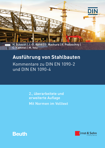 Cover des Buchs: Ausführung von Stahlbauten