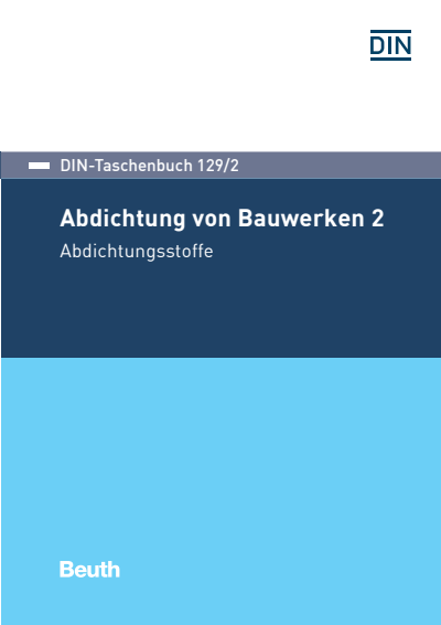 Cover of book: DIN-Taschenbuch 129/2