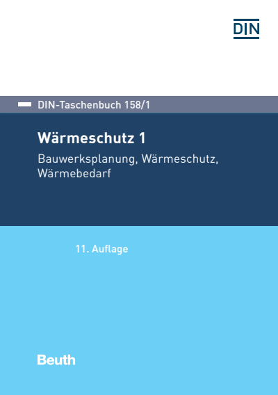 Cover des Buchs: DIN-Taschenbuch 158/1