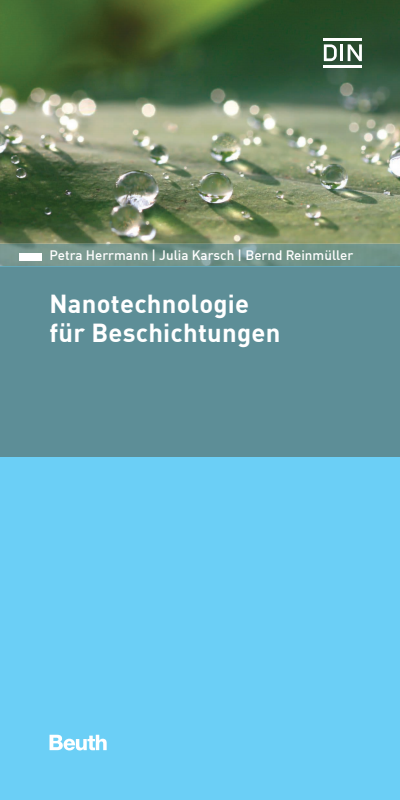 Cover of book: Nanotechnologie für Beschichtungen