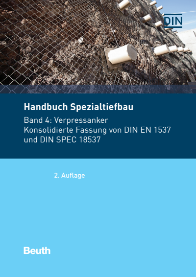 Cover of book: Handbuch Spezialtiefbau