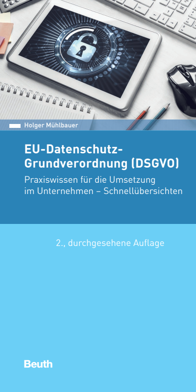 Cover des Buchs: EU-Datenschutz-Grundverordnung (DSGVO)
