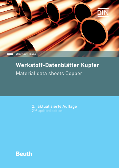 Cover des Buchs: Werkstoff-Datenblätter Kupfer