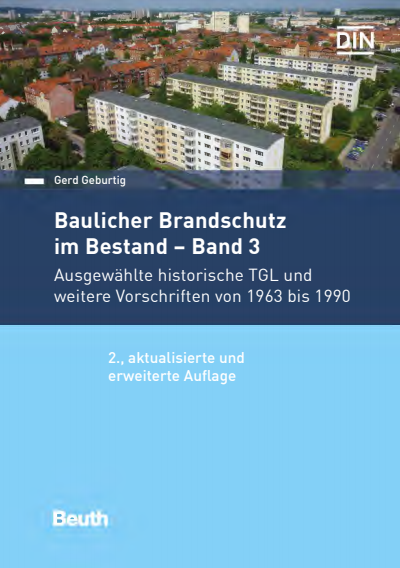 Cover des Buchs: Baulicher Brandschutz im Bestand: Band 3