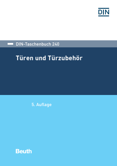 Cover of book: DIN-Taschenbuch 240