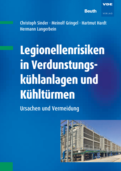Cover of book: Legionellenrisiken in Verdunstungskühlanlagen und Kühltürmen