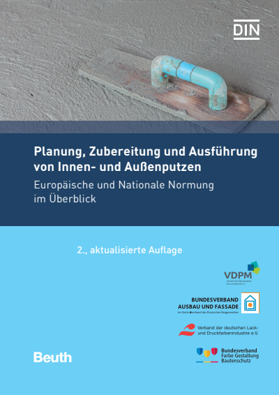 Cover of book: Planung, Zubereitung und Ausführung von Innen- und Außenputzen