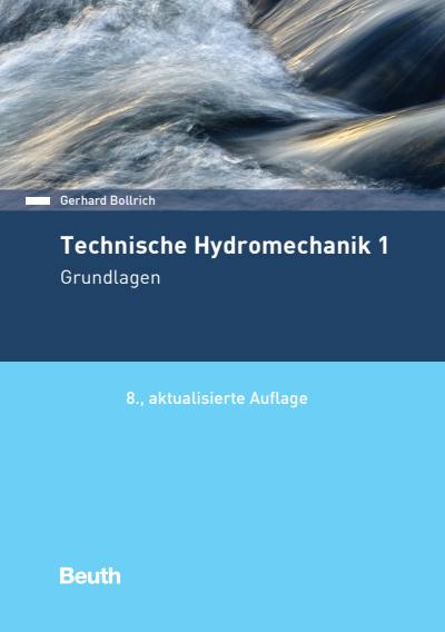Cover of book: Technische Hydromechanik 1