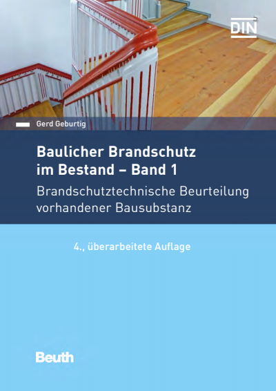 Cover of book: Baulicher Brandschutz im Bestand: 1 - 3