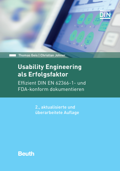 Cover of book: Usability Engineering als Erfolgsfaktor