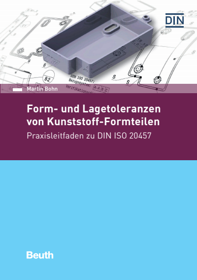 Cover of book: Form- und Lagetoleranzen von Kunststoff-Formteilen