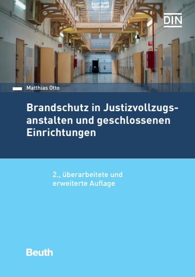 Cover des Buchs: Brandschutz in Justizvollzugsanstalten und geschlossenen Einrichtungen