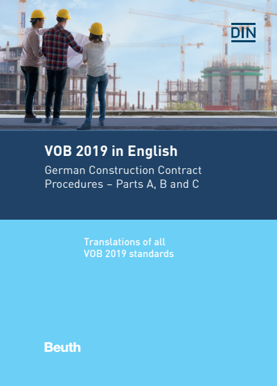 Cover des Buchs: VOB 2019 in English