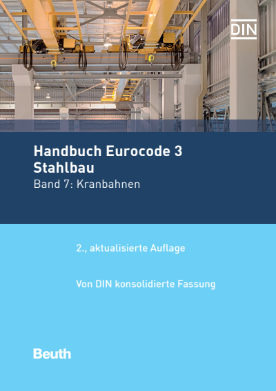 Cover of book: Handbuch Eurocode 3 - Stahlbau