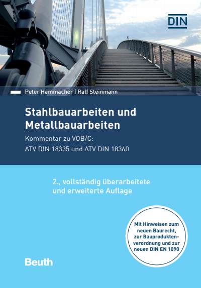 Cover of book: Stahlbauarbeiten und Metallbauarbeiten
