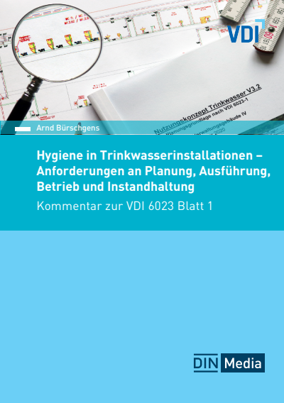 Cover des Buchs: Hygiene in Trinkwasser-Installationen