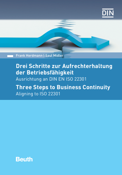 Cover des Buchs: Drei Schritte zur Aufrechterhaltung der Betriebsfähigkeit