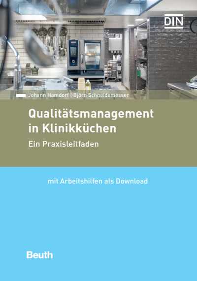 Cover of book: Qualitätsmanagement in Klinikküchen