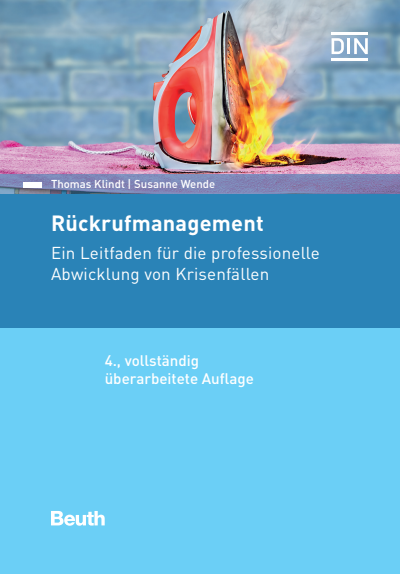 Cover of book: Rückrufmanagement