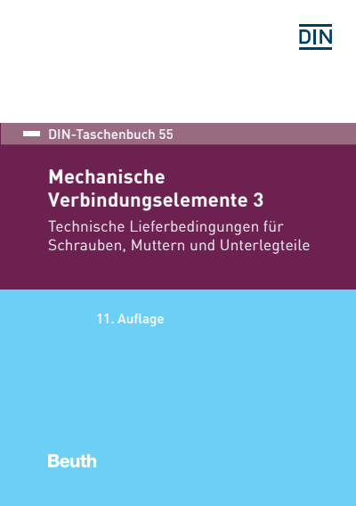 Cover of book: DIN-Taschenbuch 55