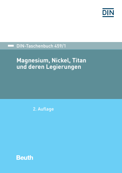 Cover des Buchs: DIN-Taschenbuch 459/1