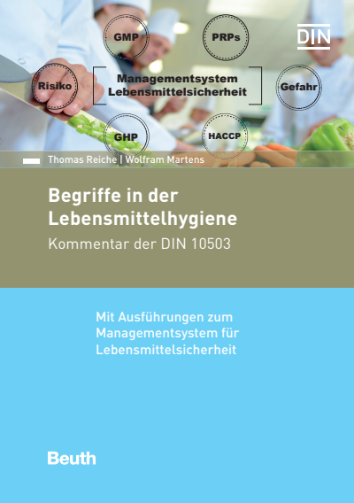 Cover des Buchs: Begriffe in der Lebensmittelhygiene