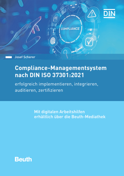 Cover des Buchs: Compliance-Managementsystem nach DIN ISO 37301:2021