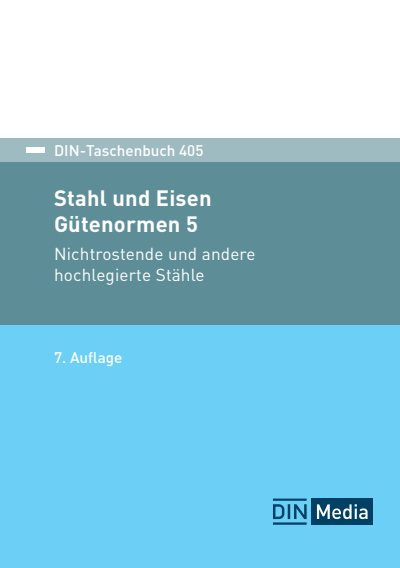 Cover des Buchs: DIN-Taschenbuch 405