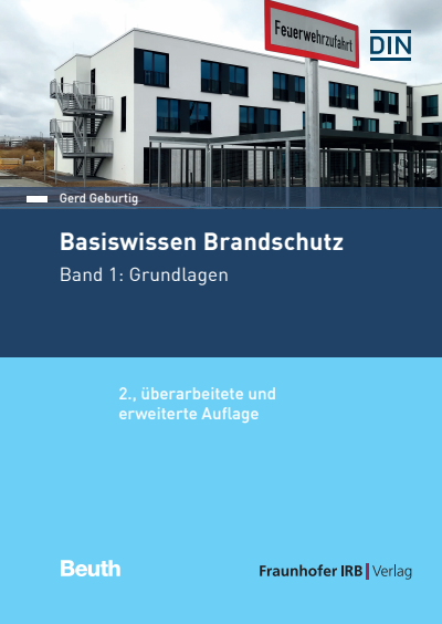 Cover of book: Basiswissen Brandschutz