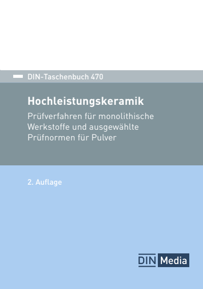 Cover of book: DIN-Taschenbuch 470