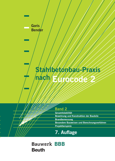 Cover of book: Stahlbetonbau-Praxis nach Eurocode 2: Band 2