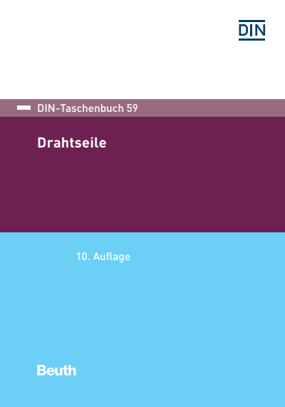 Cover des Buchs: DIN-Taschenbuch 59