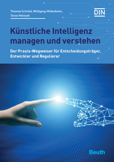 Cover of book: Künstliche Intelligenz managen und verstehen