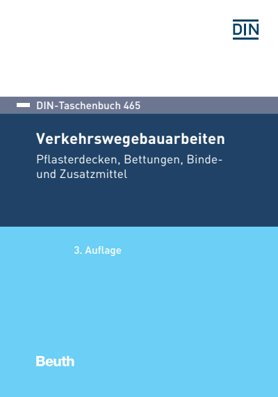 Cover des Buchs: DIN-Taschenbuch 465